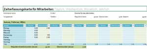 Zeiterfassung-Arbeitszeit-Vorlage-Excel-für-Mitarbeiter